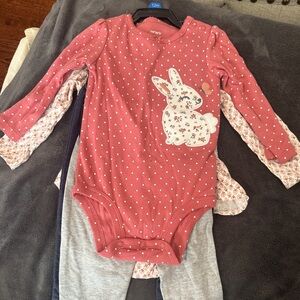 Carter’s 4 piece set bunny & butterfly